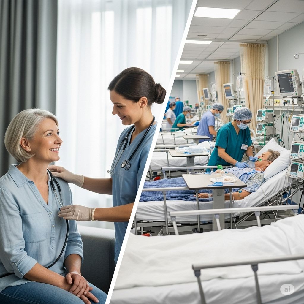 Perbedaan Homecare dan Perawatan Rumah Sakit